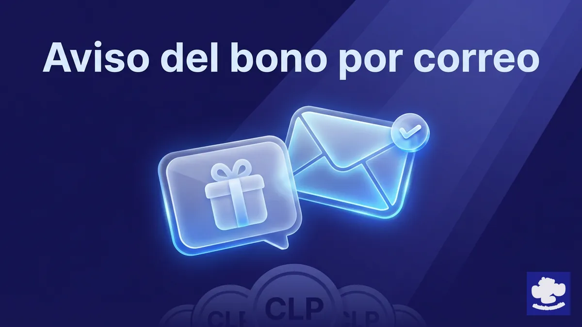Icono de correo y regalo que representa el aviso de elegibilidad del bono al registrarse en PlayUZU