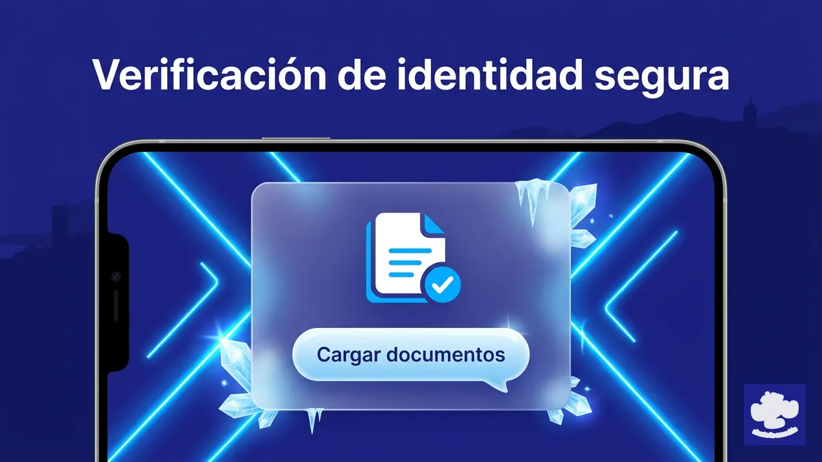 Carga de documentos para verificar la identidad en la cuenta de PlayUZU Chile